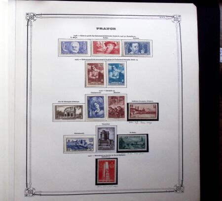 1900-74, Collection de France dans 4 magnifiques albums