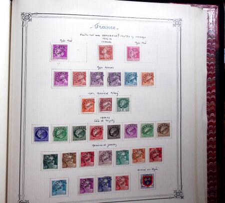 1900-74, Collection de France dans 4 magnifiques albums