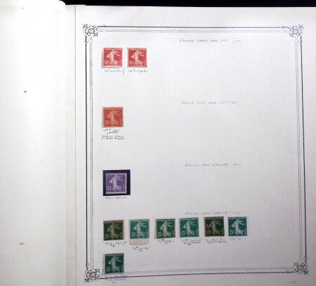 1900-74, Collection de France dans 4 magnifiques albums