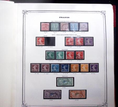 1900-74, Collection de France dans 4 magnifiques albums