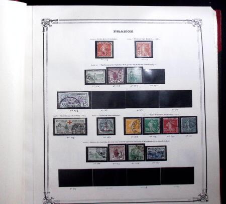 1900-74, Collection de France dans 4 magnifiques albums