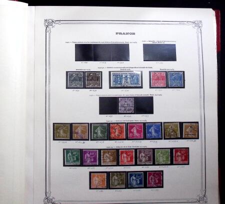 1900-74, Collection de France dans 4 magnifiques albums