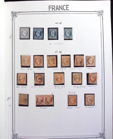 1849-2000, Importante et belle collection de France