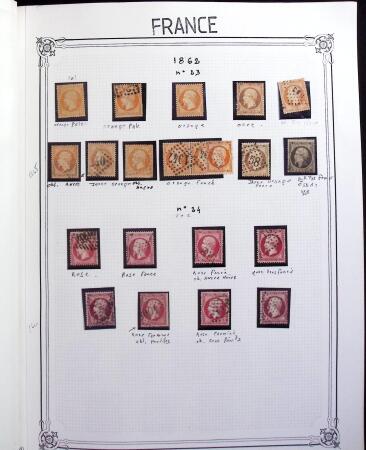 1849-2000, Importante et belle collection de France