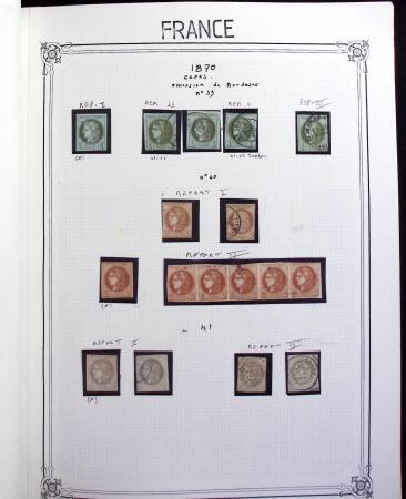 1849-2000, Importante et belle collection de France