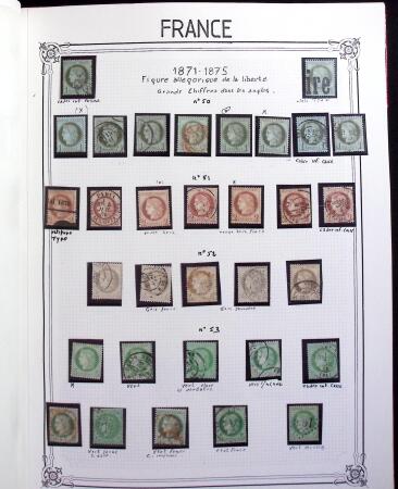 1849-2000, Importante et belle collection de France