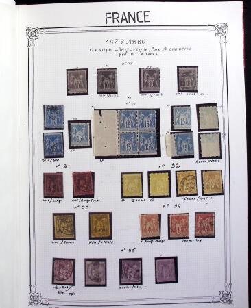 1849-2000, Importante et belle collection de France