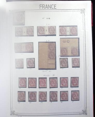 1849-2000, Importante et belle collection de France