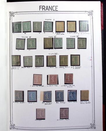1849-2000, Importante et belle collection de France