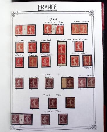 1849-2000, Importante et belle collection de France