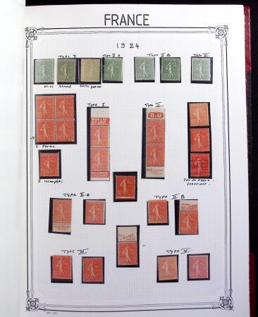 1849-2000, Importante et belle collection de France
