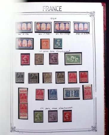 1849-2000, Importante et belle collection de France