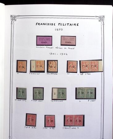 1849-2000, Importante et belle collection de France