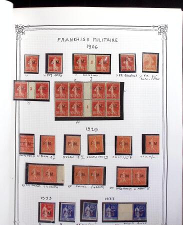 1849-2000, Importante et belle collection de France