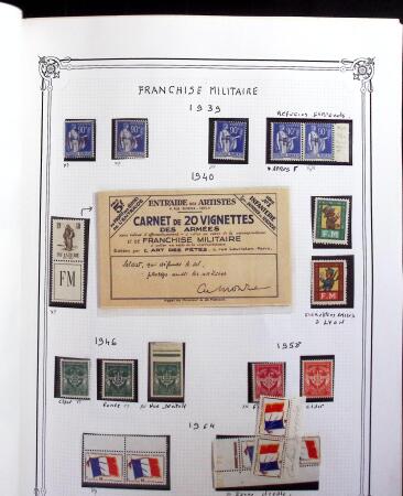 1849-2000, Importante et belle collection de France