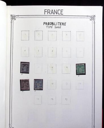 1849-2000, Importante et belle collection de France