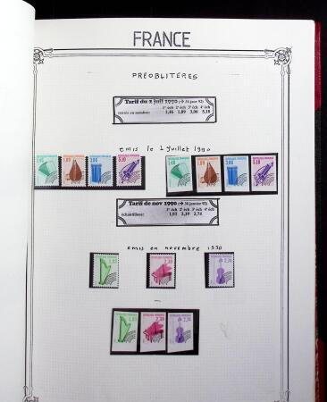 1849-2000, Importante et belle collection de France