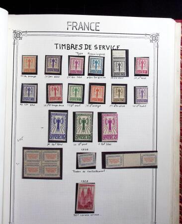 1849-2000, Importante et belle collection de France