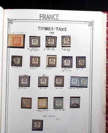 1849-2000, Importante et belle collection de France
