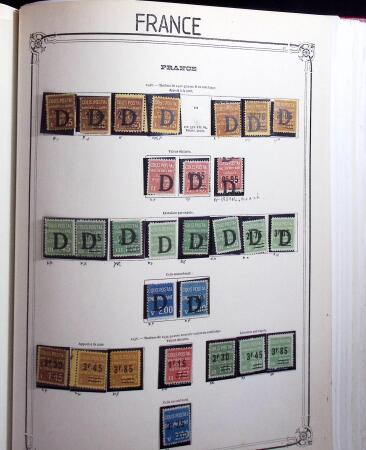 1849-2000, Importante et belle collection de France