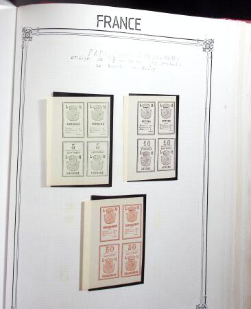 1849-2000, Importante et belle collection de France