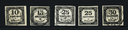 N°2, 3, 5, 5A, 6, obl. càd propre, TTB