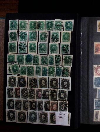 1843-1947, Stockbook crammed with Dom Pedros showing