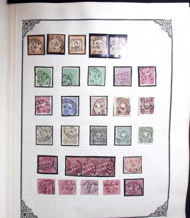 1872-1945, Old-time collection of German Empire in
