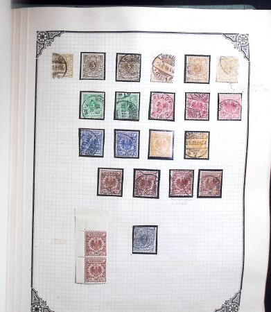 1872-1945, Old-time collection of German Empire in