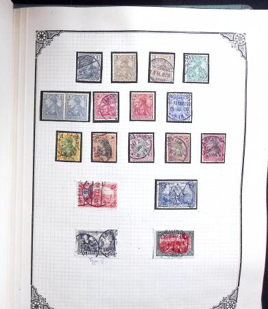 1872-1945, Old-time collection of German Empire in