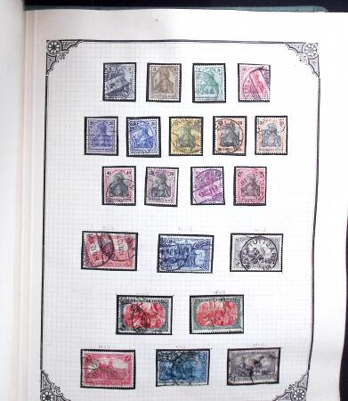 1872-1945, Old-time collection of German Empire in