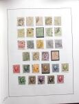 1852-1963, Old-time collection in two albums, good