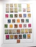 1852-1963, Old-time collection in two albums, good