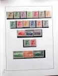 1852-1963, Old-time collection in two albums, good