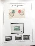 1852-1963, Old-time collection in two albums, good