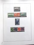 1852-1963, Old-time collection in two albums, good