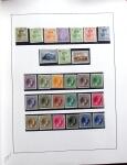 1852-1963, Old-time collection in two albums, good
