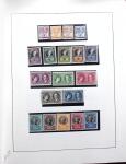 1852-1963, Old-time collection in two albums, good