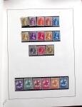 1852-1963, Old-time collection in two albums, good