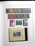 1852-1963, Old-time collection in two albums, good