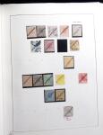 1852-1963, Old-time collection in two albums, good