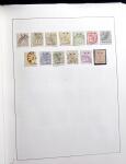1852-1963, Old-time collection in two albums, good