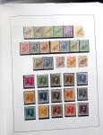 1852-1963, Old-time collection in two albums, good