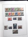 1852-1963, Old-time collection in two albums, good