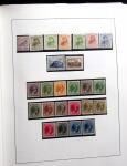 1852-1963, Old-time collection in two albums, good