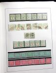 1852-1963, Old-time collection in two albums, good
