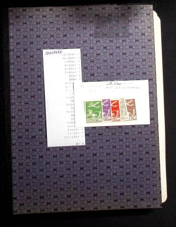 1851-1970, SCANDINAVIA & BALTICS: Old-time collections