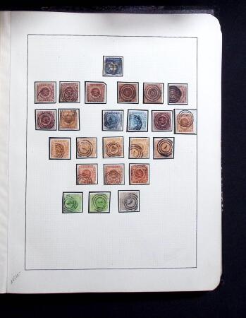 1851-1970, SCANDINAVIA & BALTICS: Old-time collections