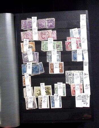 1849-1970, Small stock of mint and used Belgium in