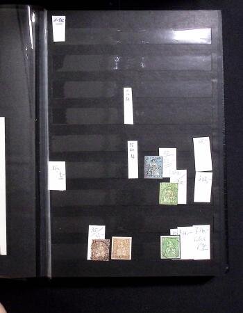 1854-2000, Small estate 8 stockbooks plus one box showing